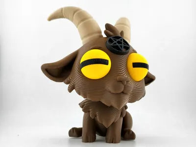 Cute Demon Goat Kawaii 3D sweet evil 666