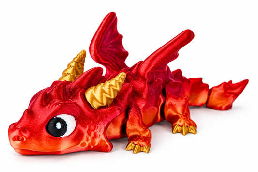 Spark - Articulated Baby Dragon (Print-In-Place)