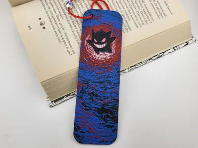 Gengar Bookmark Printed Ghost Pokmon Art