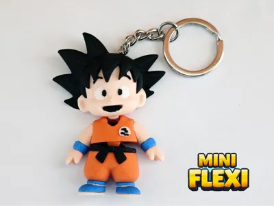 Goku Mini Flexi  Articulated Anime Figure