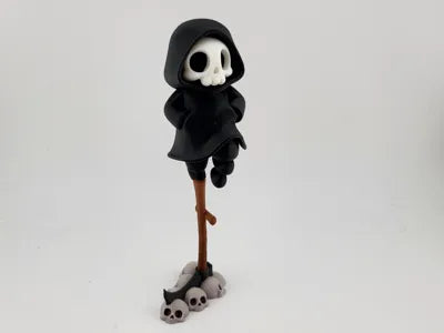 Grim Reaper Skeleton Balancing Halloween 3D Print