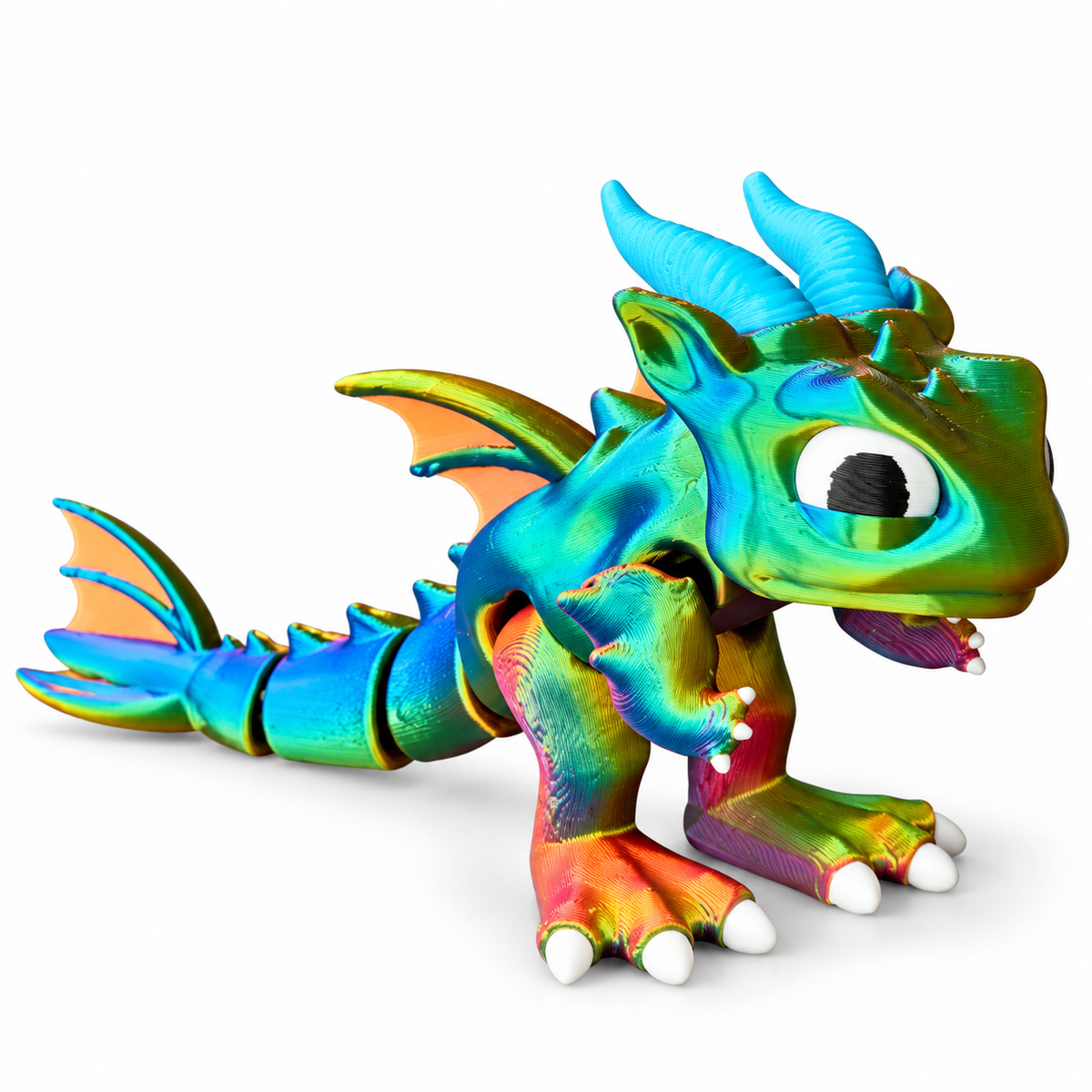 Grumble - Standing Articulated Dragon