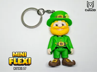 Irish Leprechaun  Mini Flexi St Patricks