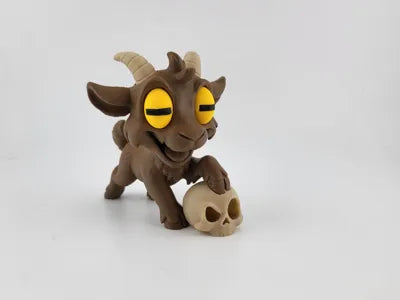 Kawaii Demon Goat Cute Dark Figure