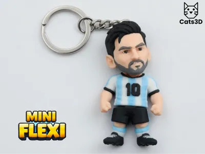 Lionel Messi - Mini Flexi Figure