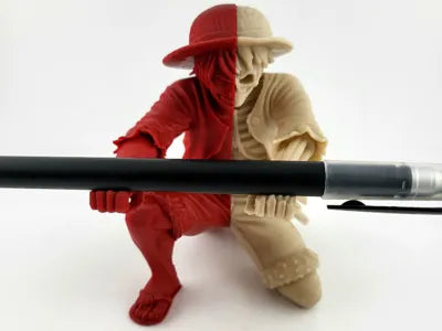 Luffy Skeleton Pen Holder  One Piece Desk Holder