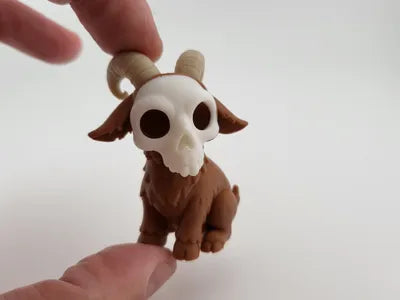 mini Goat Figurine Halloween Miniature