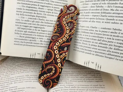 Octopus Bookmark Tentacle Book Marker Book Decor