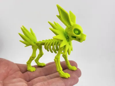 Pokemon Jolteon Skeleton Figure cute kawaii horror