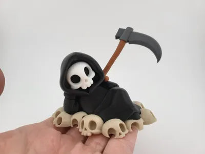 Reaper skull bad Skeleton Action Figure