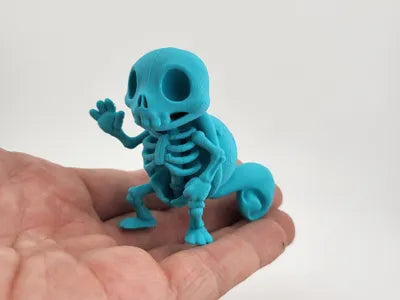 Squirtle Skeleton Figure pokemon cure horror
