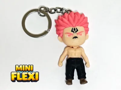 Sukuna  Mini Flexi Figure Gege Akutami