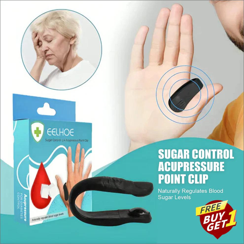 Sugar Control LI4 Acupressure Point Clip