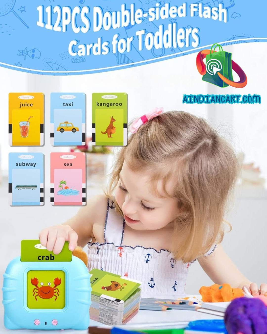 Children's Preschool Talking Cards
