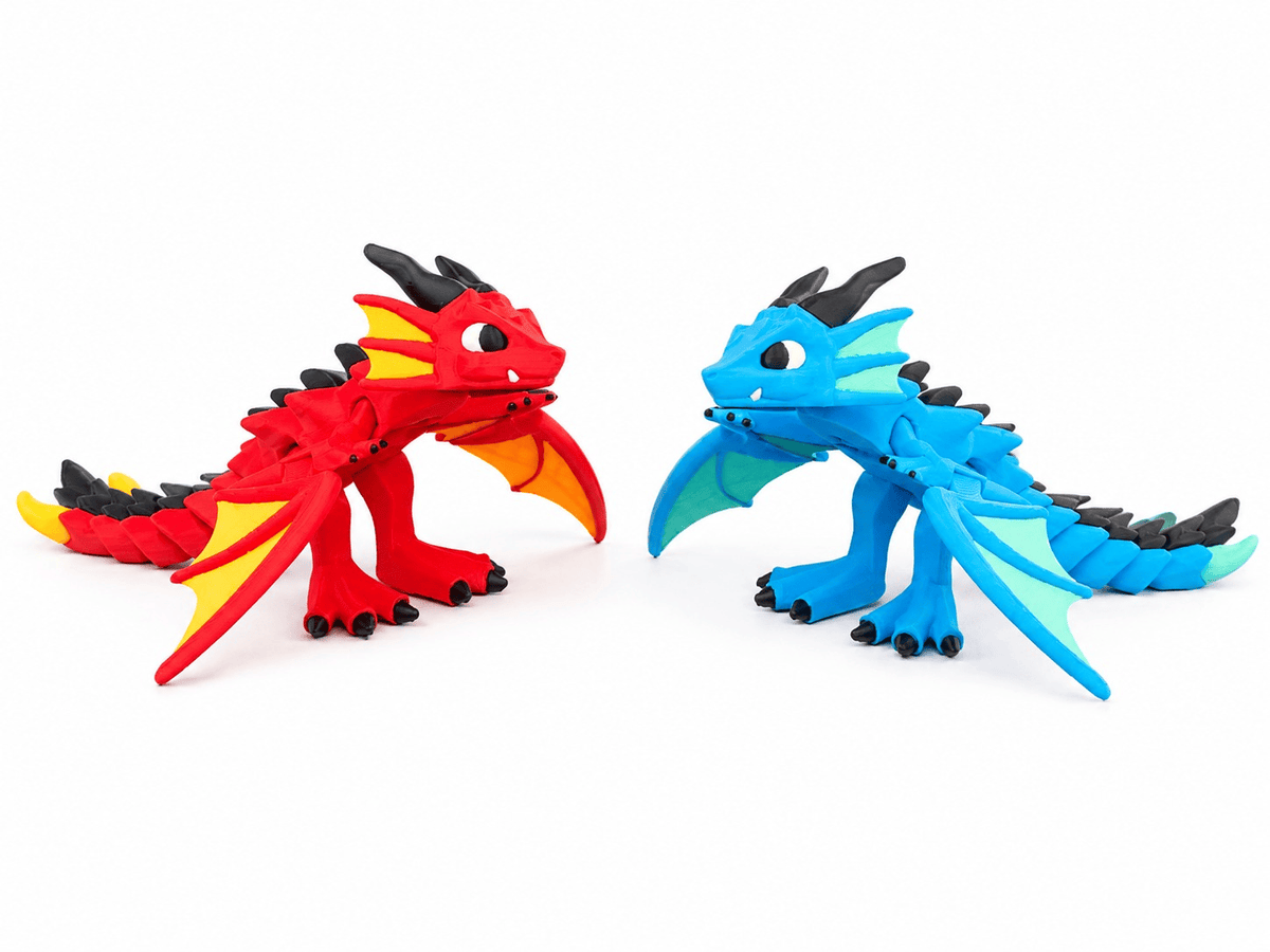Flarewing - Flappy Print-In-Place Dragon