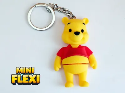 Winnie the Pooh Mini Flexi  Articulated Figure