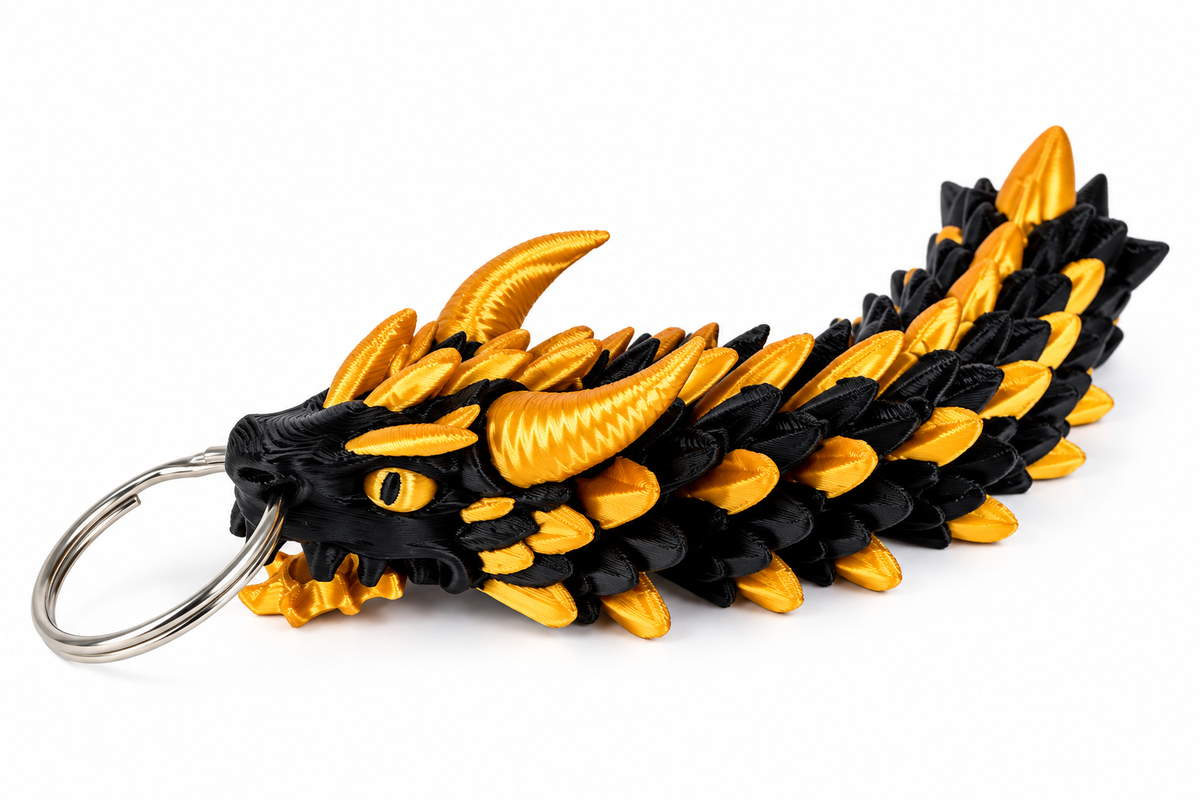Zephyros - Articulated Dragon (+Keychain)