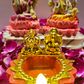 Lakshmi Ganesha Murti-With Free 1 Pc Lakshmi Ganesha Water Sensor Diya