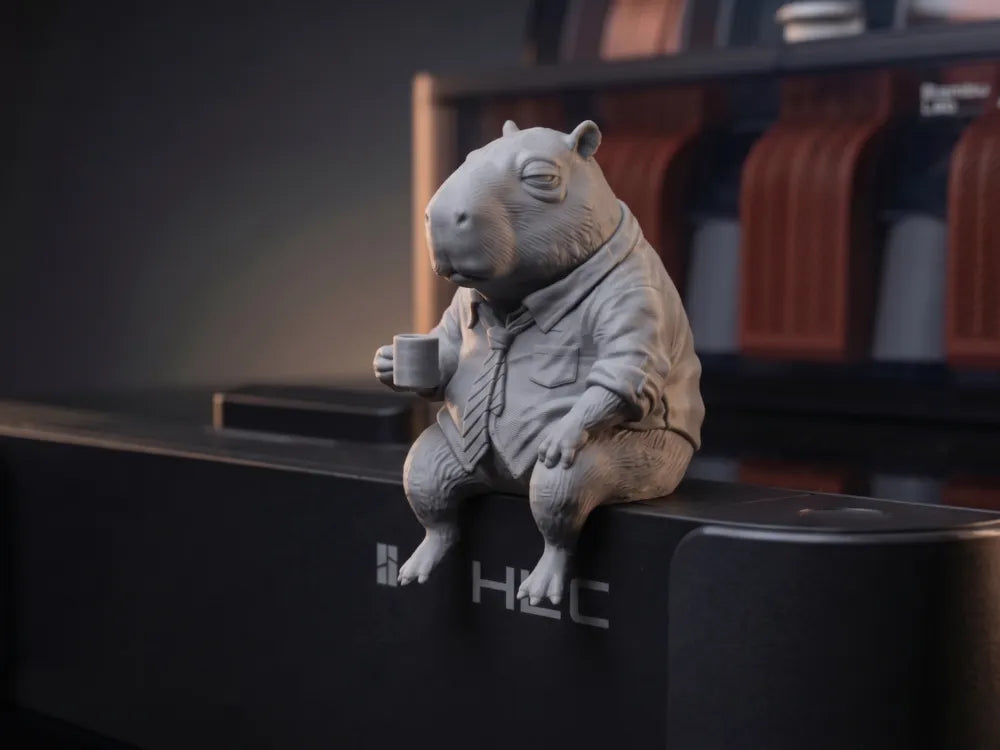 The Capy-ccino - Officer for Your Desk