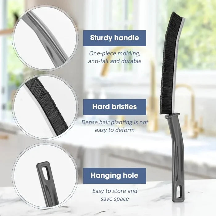 Hard-Bristled Cleaning Brush (Pack of 4 & 8)