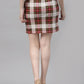 Rigo Women Check Mini Skirt