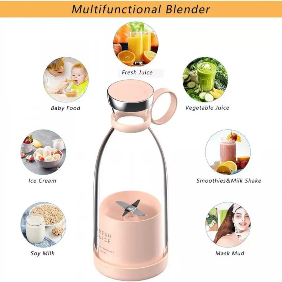 PORTABLE JUICER BLENDER - USB Rechargeable