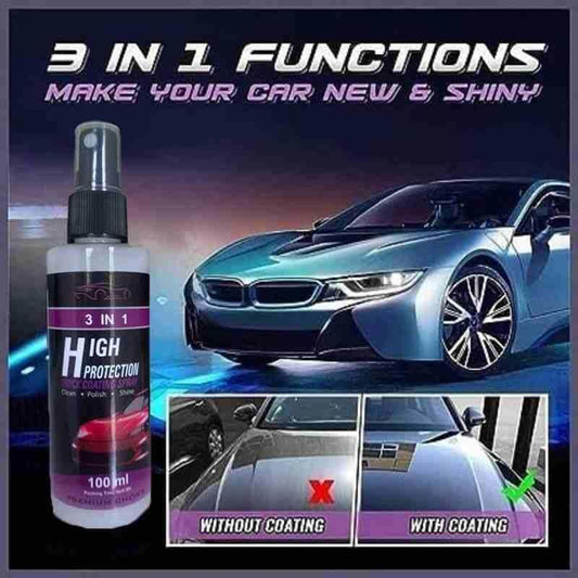 CeramicGuard Ultra 3-in-1 Car & Bike Protection Spray (Pack of 2)