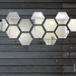 3D Acrylic Hexagon Mirror Wall Stickers(Set of 31)