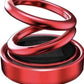 Car Air Freshener- Solar Power Rotating Car Air Freshener Perfume, Long Lasting French Organic Fragrance