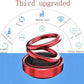 Car Air Freshener- Solar Power Rotating Car Air Freshener Perfume, Long Lasting French Organic Fragrance
