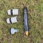 Portable High Pressure Washing Water Nozzle (Black)